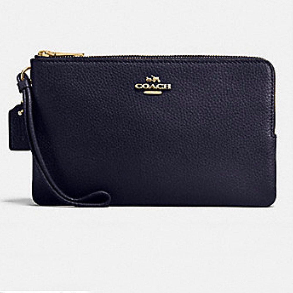 *NWOT* Coach Double Zip Wallet Wristlet
